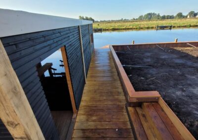schiphuis bootoverkapping boothuis friesland