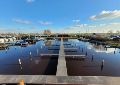 damwand steigers haven friesland vlonders