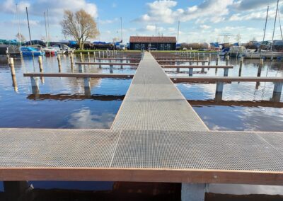damwand steigers haven friesland vlonders